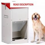 Galvanized Dog Feeder Large 25lbs