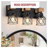 FadimiKoo 3-Light Farmhouse Vanity Light