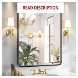 Black Rectangle Mirror 24'x30', Wall Mirror