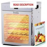 Food Dehydrator, 12 Stainless Steel Trays