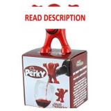 Sir Perky Wine Pourer Bottle Topper Gift