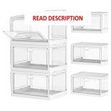 Clear Storage Bin 3 Pack 23 QT with Lid