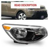 Headlight Assembly for Kia Soul 2014-2019 Right