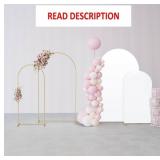 GRENTY Metal Arch Backdrop Stand 7.2FT/6FT