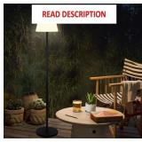Solar Powered Outdoor Floor Lamp for Patio