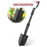 30 inch Small Garden Shovel, Metal Mini Spade
