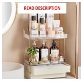 Delamu 2-Tier 2-Drawer Makeup Organizer