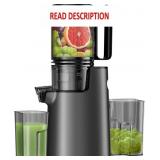 Cold Press Juicer, 5.4' Wide Feed Chute, 350w