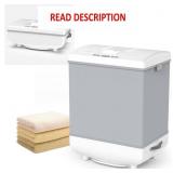 Heated Towel Warmer, 35L Large Folding
