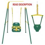 Taleco Gear 2 in 1 Toddler Swing & Baby Jumper