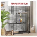 LotFun Cat Cages, 3-Tier Cat Enclosure DIY Kennel