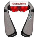Shiatsu Neck Back Massager Pillow 3D Kneading
