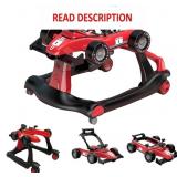 4-in-1 Baby Walker, Foldable Activity Walker