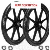 20' Flat Free Wheels for Rubbermaid Cart Tires