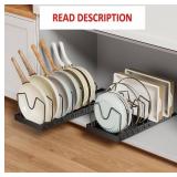 GoMaihe Pull-out Pots and Pans Organizer 2 Pack
