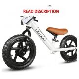 KRIDDO Toddler Balance Bike, Ages 2-5, 12 Inch