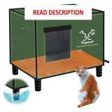 Indestructible Heated Cat House, 16 x 12 x 13 in