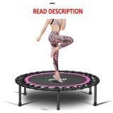 NEWAN 40'-48' Silent Mini Trampoline for Adults