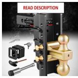 Trailer Hitch, 2.5' Receiver, 8' Drop/Rise