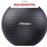 Trideer Yoga Ball 5 Sizes + Quick Pump Included