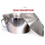 BREKX Stainless Steel 15QT Ice Bucket with Lid