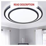 20' LED Ceiling Light, Dimmable, Remote Control