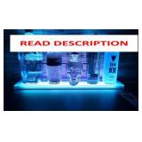 Kipokalor LED Liquor Display Shelf, 23 5/8'