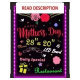 LED Writing Board- 28' X 20' with 8 Markers