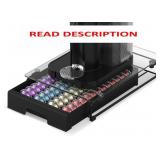 EVERIE Glass Drawer for Nespresso, 12x15.6x3.5'