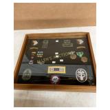 Military Memorabilia Shadow Box Display