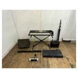 8-Piece Music Equipment with Keyboard and Accessor