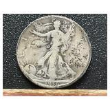 1936-S Walking Liberty Silver Half Dollar