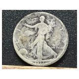 1917 Walking Liberty Silver Half Dollar