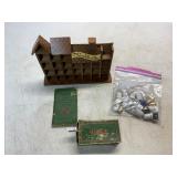 Singer Sewing Accessories and Thimble Display