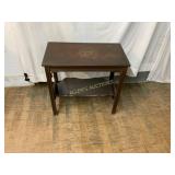 Two-Tier Wooden Side Table