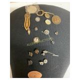 Vintage Pins, Badges, Keychains, and Accessories