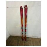 K2 Downhill Skis with Adjustable Bindings