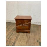 Broyhill Wooden Two-Drawer Nightstand