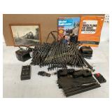 Model Train Tracks with Accessories