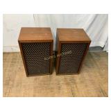 Pair of Sansui AK Series Wooden Speakers