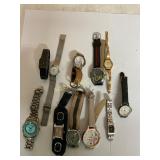 11 Wristwatches, Mixed Styles