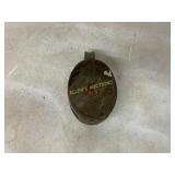 Vintage Metal Pulley Block with Single Sheave