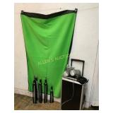 Photography Green Screen Kit with Lights and Case