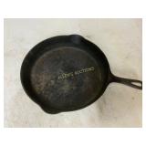 Vintage Cast Iron Skillet with Marked Base