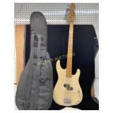 Electric Bass Guitar with Padded Gig Bag
