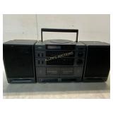 RCA Portable Stereo System with Dual Cassette