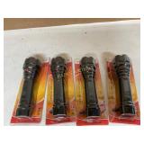 Four Rechargeable LED Flashlights