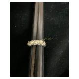 Sterling Silver Ring with Stones