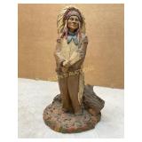 Hand-Painted Resin Sculpture