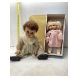 Vintage Lissi Doll and Composition Baby Doll